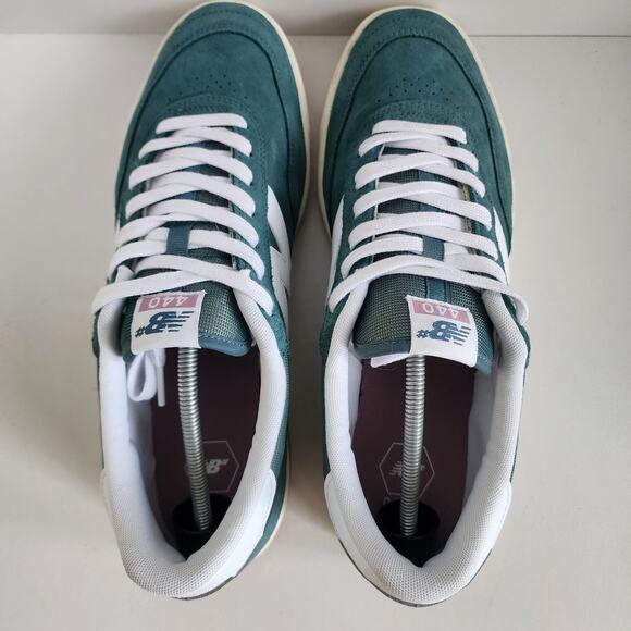 New Balance NB 440 V2 Spruce / White Skate Sneakers - Men's 14 - Sold Out - Picture 7 of 10